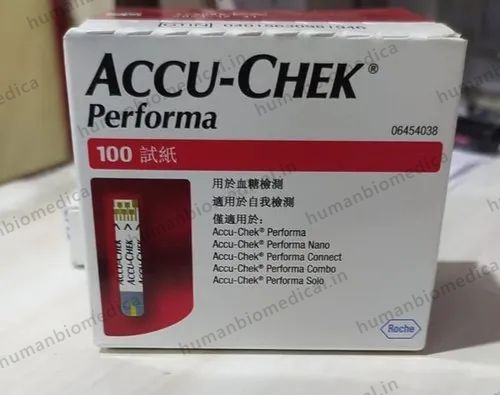 ACCU-CHEK performa 100 Glucometer Strips