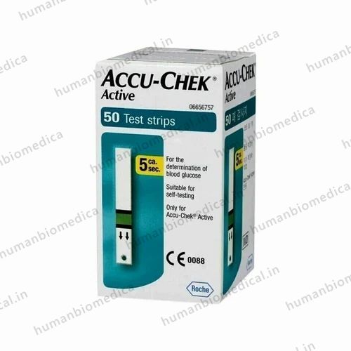 Accu-Chek Active 50 Blood Glucose Test Strip