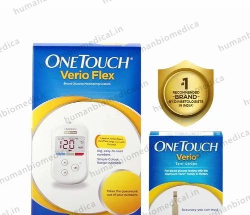One Toich Verio Flex Meter With 50 Test Strips