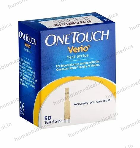 OneTouch Verio Flex Glucometer 50 Test strips