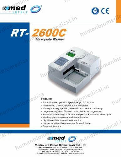 Semi Automatic Elisa Washer, For Laboratory, User Input: Touch