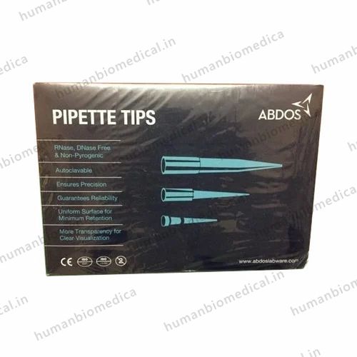 Plastic ABDOS Pipette Tips, For Chemical Laboratory, Capacity: 2-20 Ml