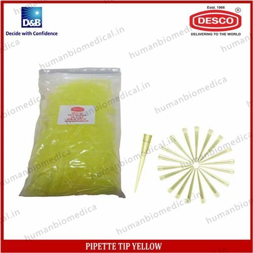 Yellow Pipette Tips Desco