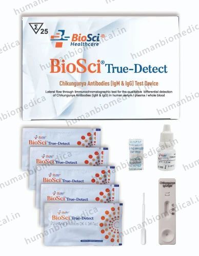 BioSci True-Detect Chikungunya Antibodies (IgM & IgG) Rapid Test