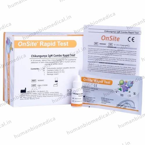 CTK Chikungunya IgM Combo Rapid 30 Test Pack