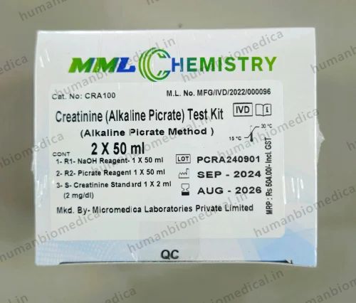 Creatinine Reagent 2X50 ml MicroMedica