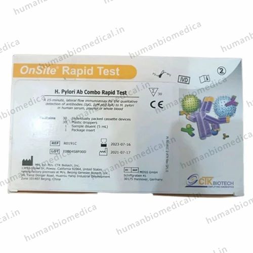 Onsite H Pylori AG Rapid Test, 30 Tests