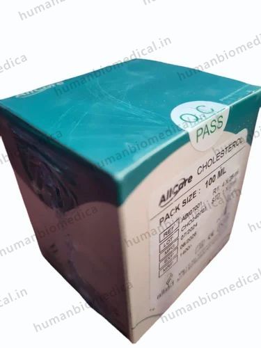 Allcare Cholesterol Test Kit, Pack Size: 4 x 25 mL