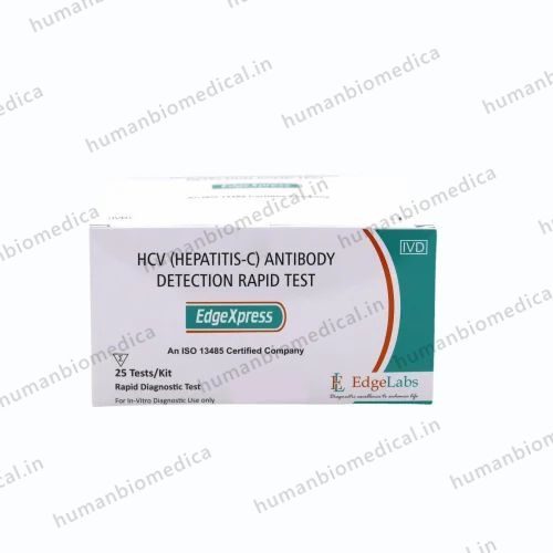 EdgeXpress HCV Rapid Test Kit, 25 Tests