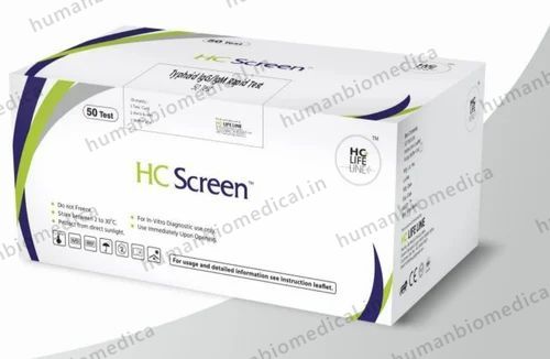 HC Screen Typhoid Rapid Test Kit, 50 Tests