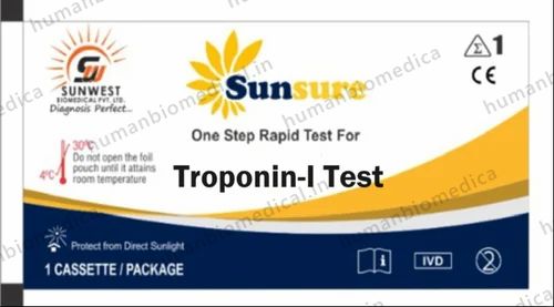 SUNSURE Cassette TROPONIN- I RAPID TEST CARD