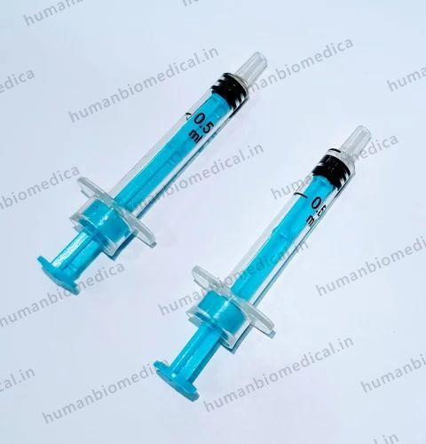 PP Luer Auto Disable Syringe 0.5 Ml