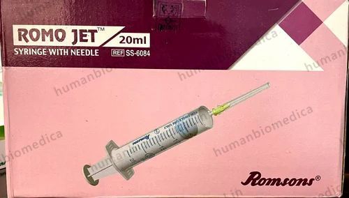 Plastic Romo Jet 20 Ml disposable syringe