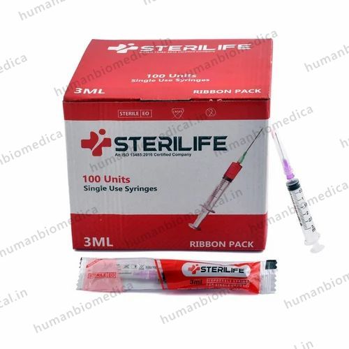 SterLife Disposable Syringe 3ML