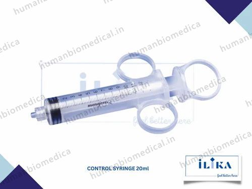 Disposable Straight Tip Control Syringe 20 ML