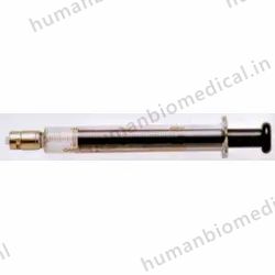 TLLGT (5ML) (Teflon Luner Lock Gas Tight Syringe), For Fluid Measuring Support