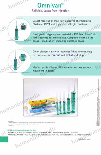 Omnivan 2ml Syringe