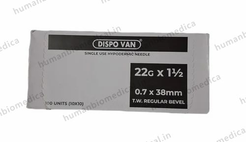 dispo van single use hypodermic needle