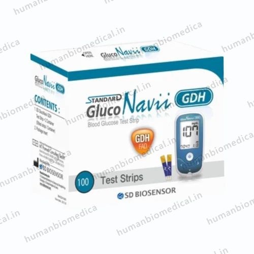 Plastic SD Gluco Navii  Glucose , For Hospital, 20 mIU/mL