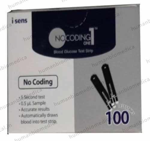 Nocoding Blood Glucose Test Strip