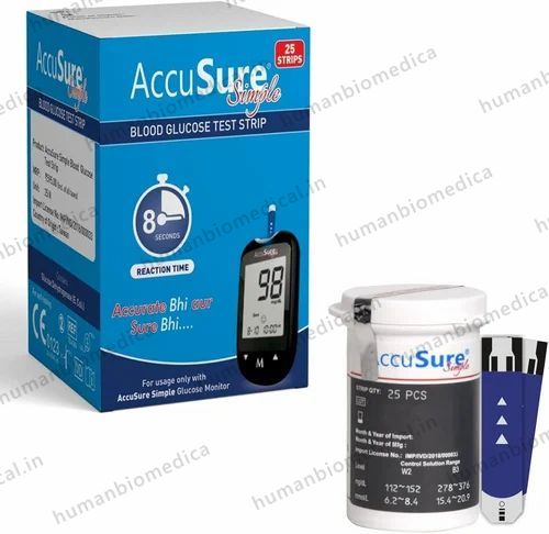 Accusure Sugar Test Strip