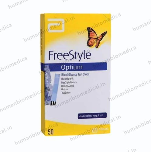 Abbott FreeStyle Optium Blood Glucose Test