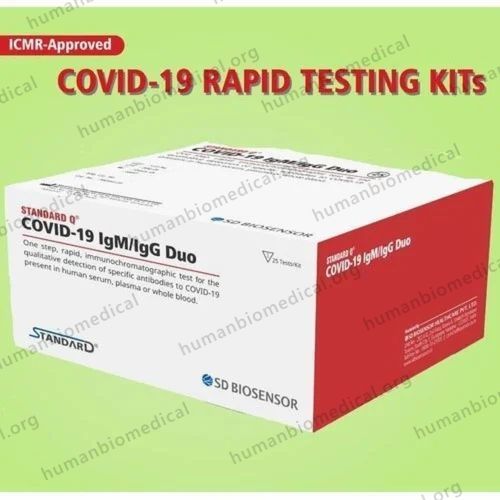 SD Biosensor Covid 19 Rapid Antibody Test Kit, ICMR Approved