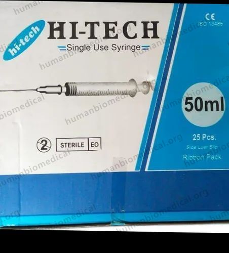Hi-Tech Disposable Syringe 50ml