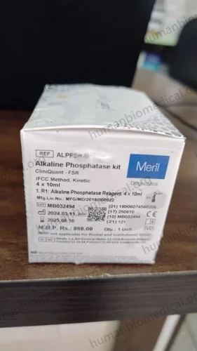 Chemistry Reagent Meril ALKALINE PHOSPHATAS Biochemistry Reagents 4 x 15 ml