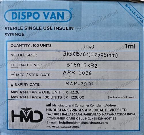 Insulin  Dispovan 1ml