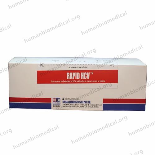 Biolab Diagnostics HCV Rapid Test Card, 50 Tests