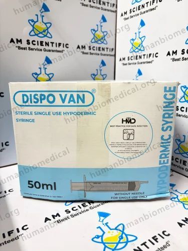 Dispo Van 50 ml Syringe without Needle