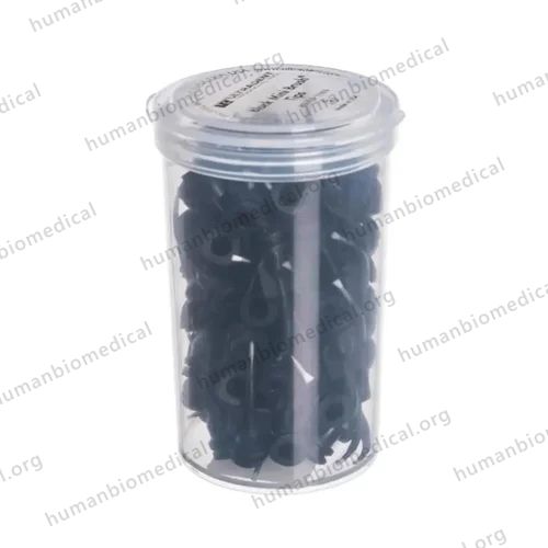 Ultradent Black Mini Brush Tips Pack Of 20, 10 ul