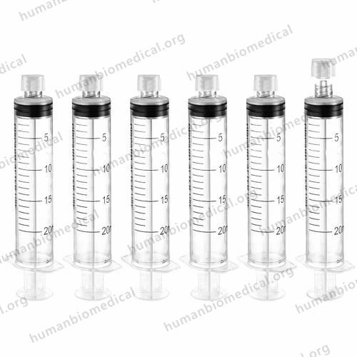 20 ml Transparent Plastic Unbreakable Balplex Syringe
