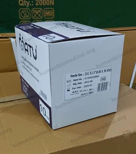 10ml Disposable Hypodermic Syringe