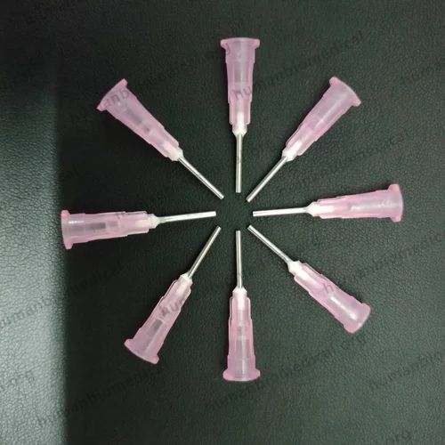 18 G adhesive dispensing needle