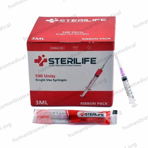SterLife Disposable Syringe 3ML
