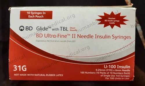 BD Ultra Fine Needle Insulin Syringes