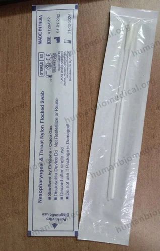 The Unified India Nasopharyngeal Throat Nylon Flocked Swab