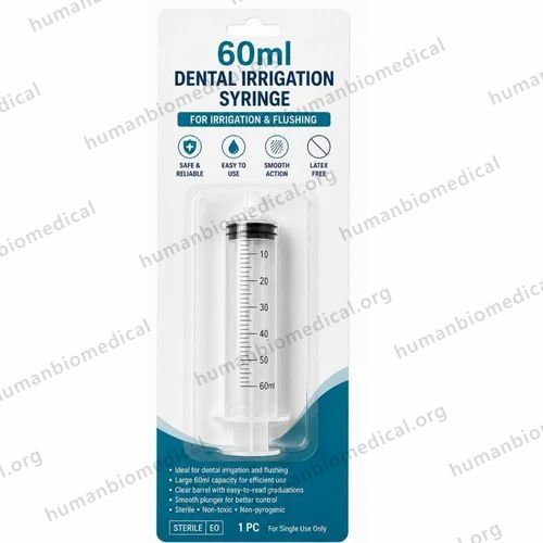 60ml Dental Irrigation Syringe