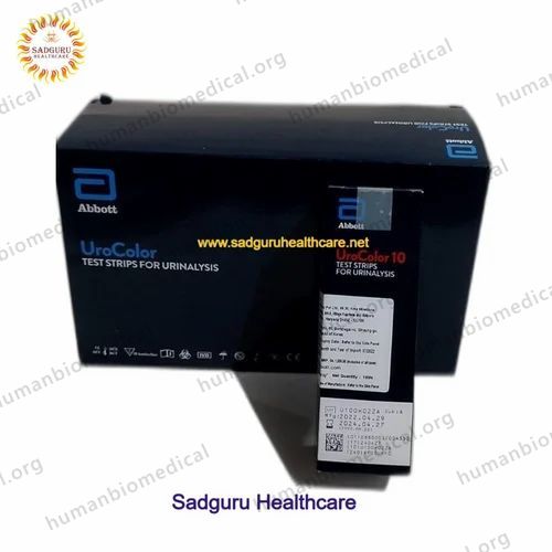 ABBOTT UROCOLOR 10P TEST STRIP, Parameter Urinalysis: 10 Parameter, Number of Strips: 100 Strips