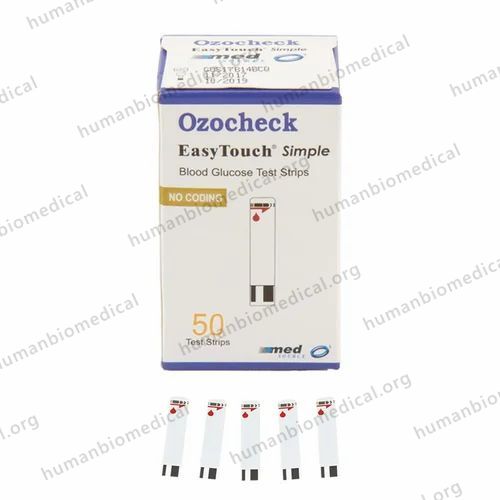 Ozocheck Easytouch 50 Glucometer