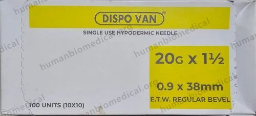 Hypodermic Needle 20G
