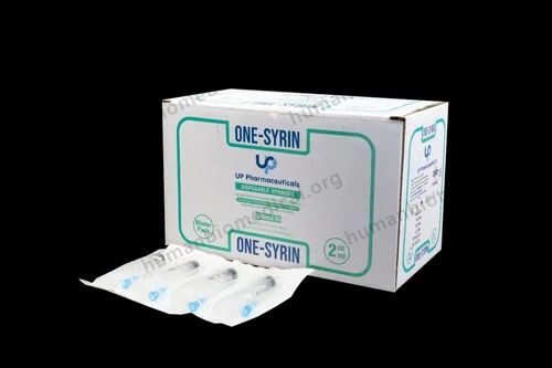 One Syrin UP Pharmaceuticals 2ml  Sterile Syringe