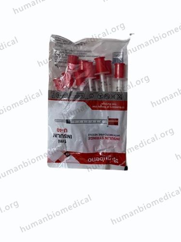 U40 Insulin Syringes, Capacity: 1 ml, 31G