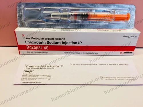 Enoxaparin 40 Mg 0.4ml Prefilled Syringe