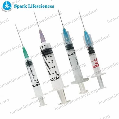 Plastic Auto Disable Syringe, Packet