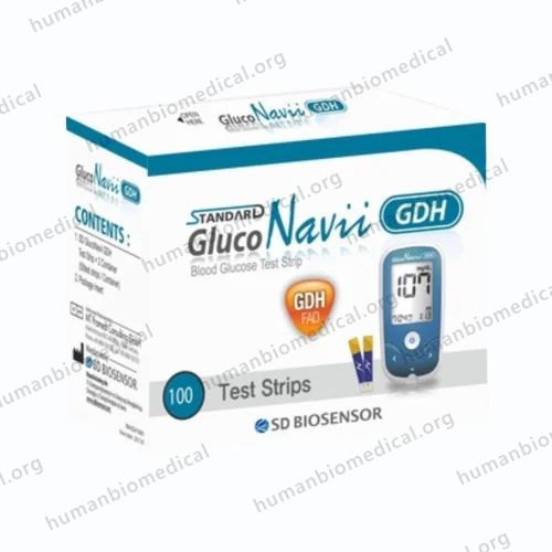 Plastic SD Gluco Navii  Glucose , For Hospital, 20 mIU/mL