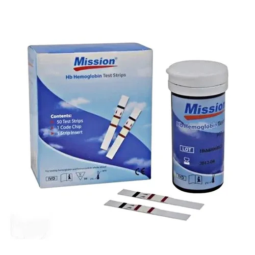 Mission® Hb Hemoglobin Test Strips