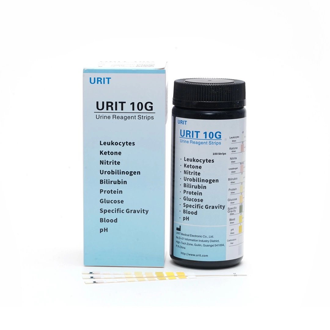 Urit 10 Parameter Test Strip (100 Strips)